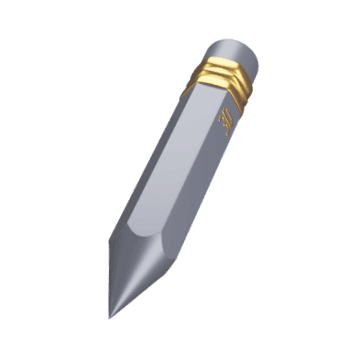 Glass card decoration